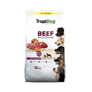 TropiDog Adult M&L govedina 12kg