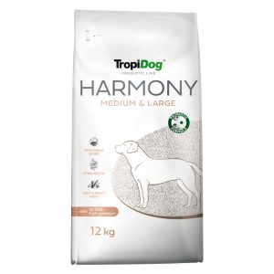 TropiDog Probiotic Harmony M&L piščanec 12kg